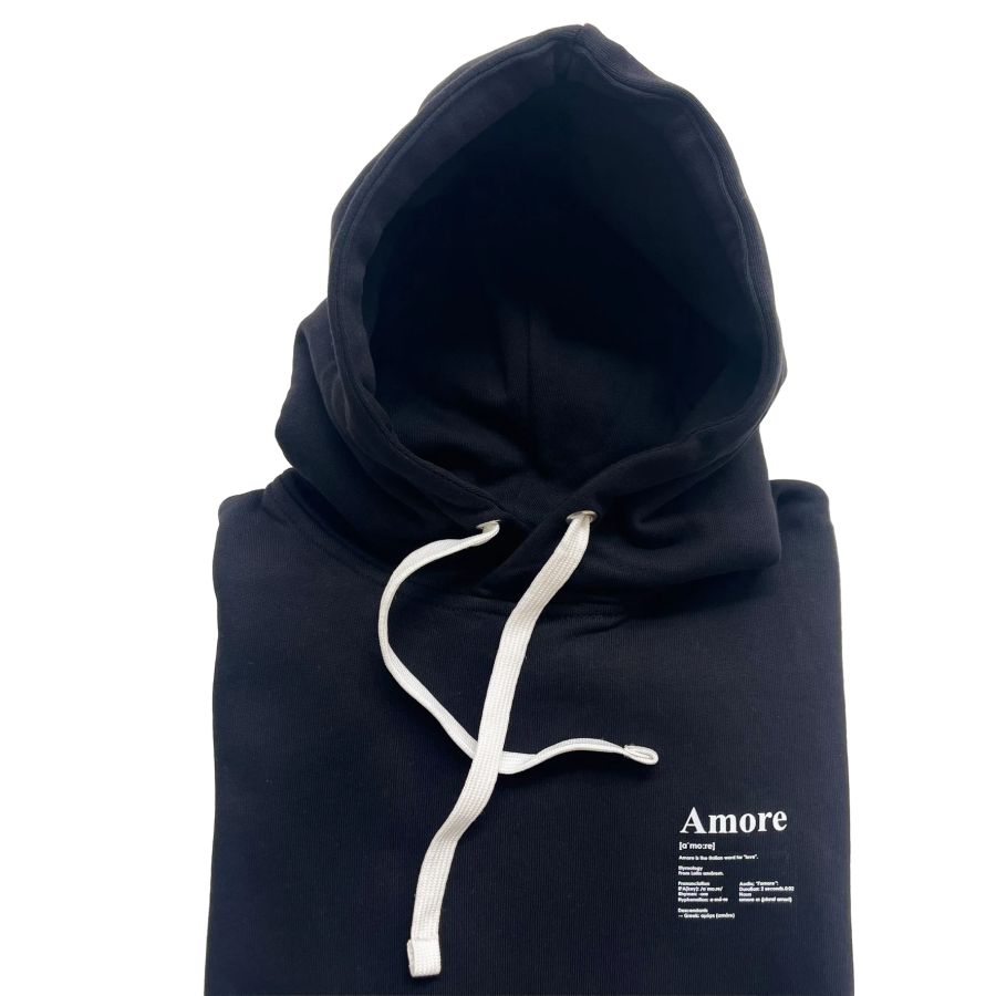 Classic Hoodie - Amore - black