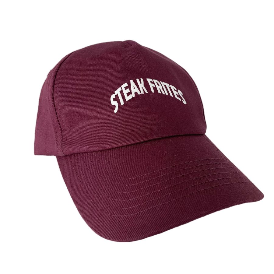The Steak Frites Cap - bordeaux