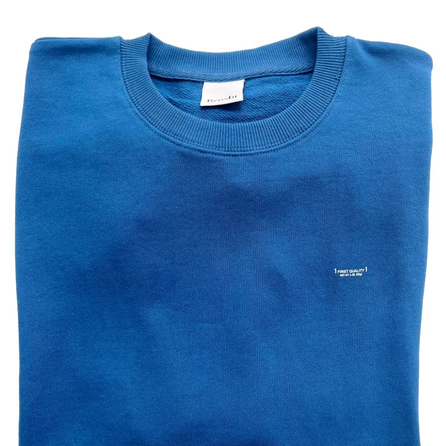 Crew Sweat - First Quality - steel blue