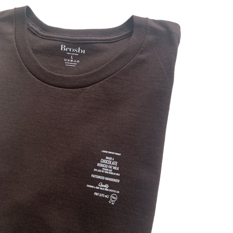 Regular Fit Tee - Chocolate Milk - dark brown