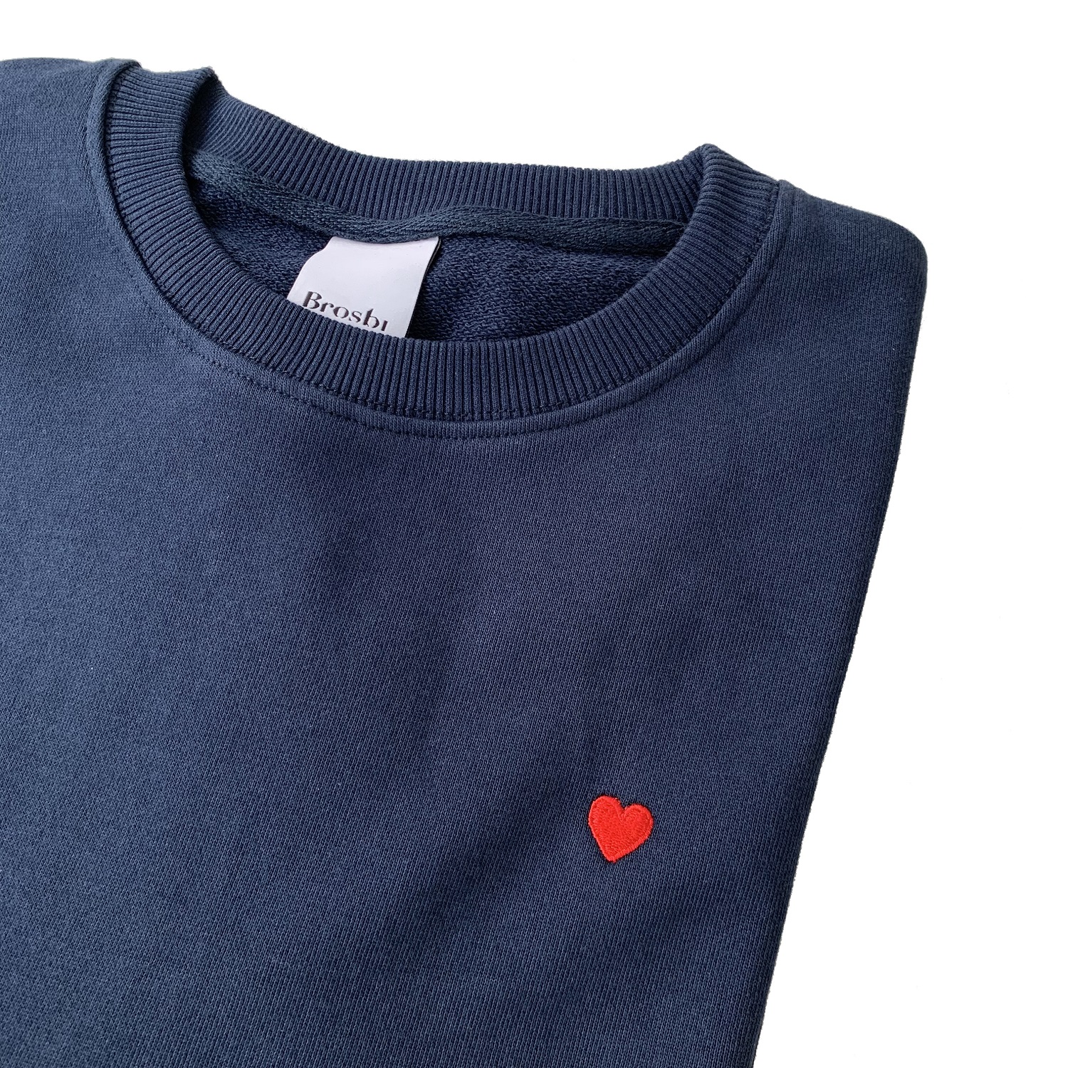 Crew Sweat  - Icon Heart - navy