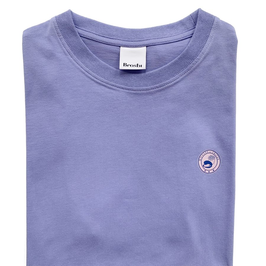 Regular Tee - Moules et Frites - lavender