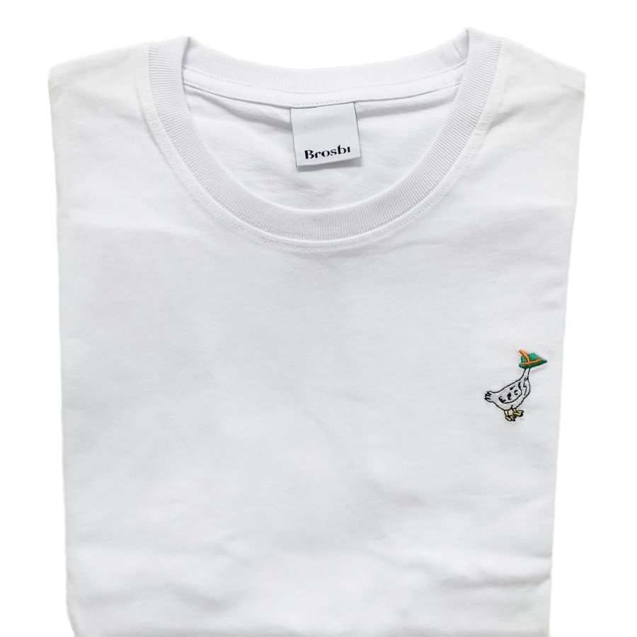 Regular Tee - Goose - white
