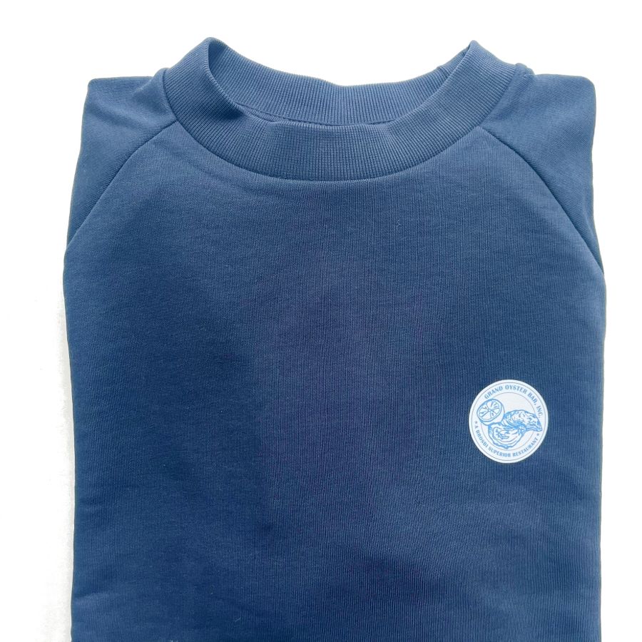 Raglan Sweat - Grand Oyster Bar - navy