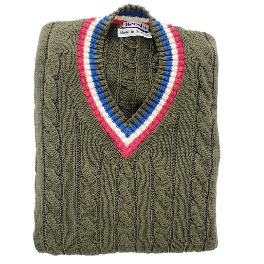 The Cricket Jumper - olive