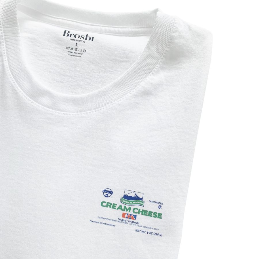 Regular Fit Tee - Cream Cheese - white