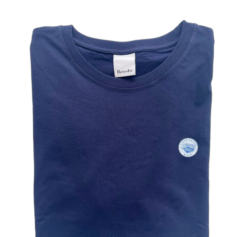 Slim Fit Tee - Steak Frites - navy