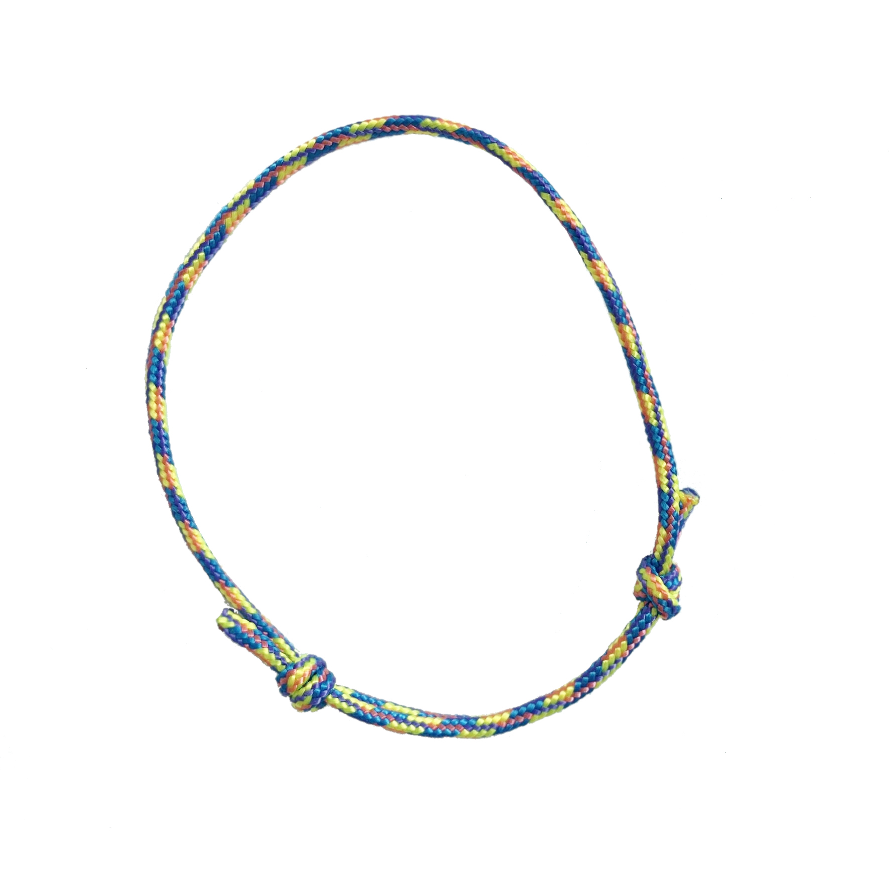 The Rainbow Bracelet (blue/yellow/pink/purple)