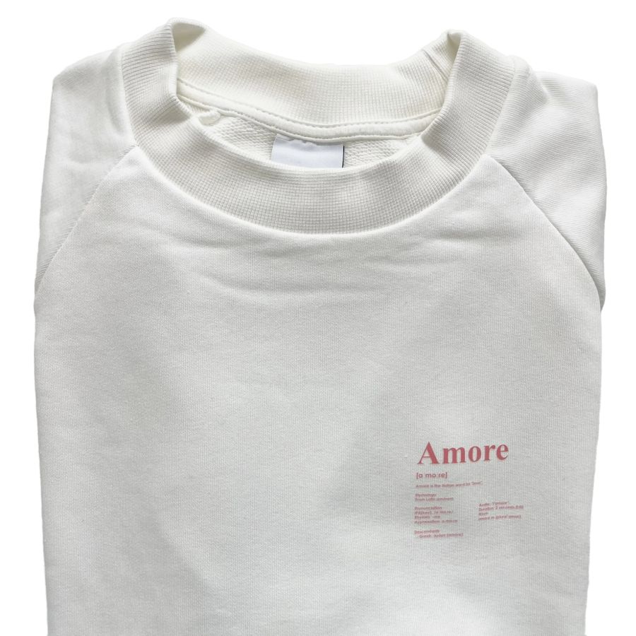 Raglan Sweat - Amore - off white