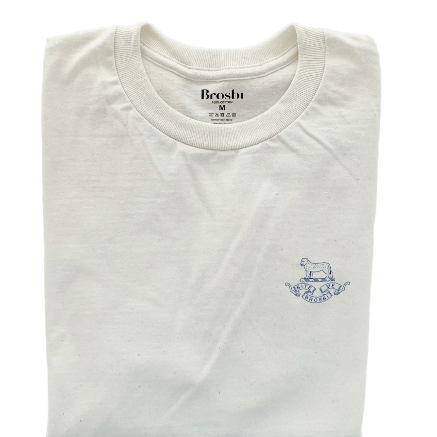 Regular Tee - Bite Me - beige