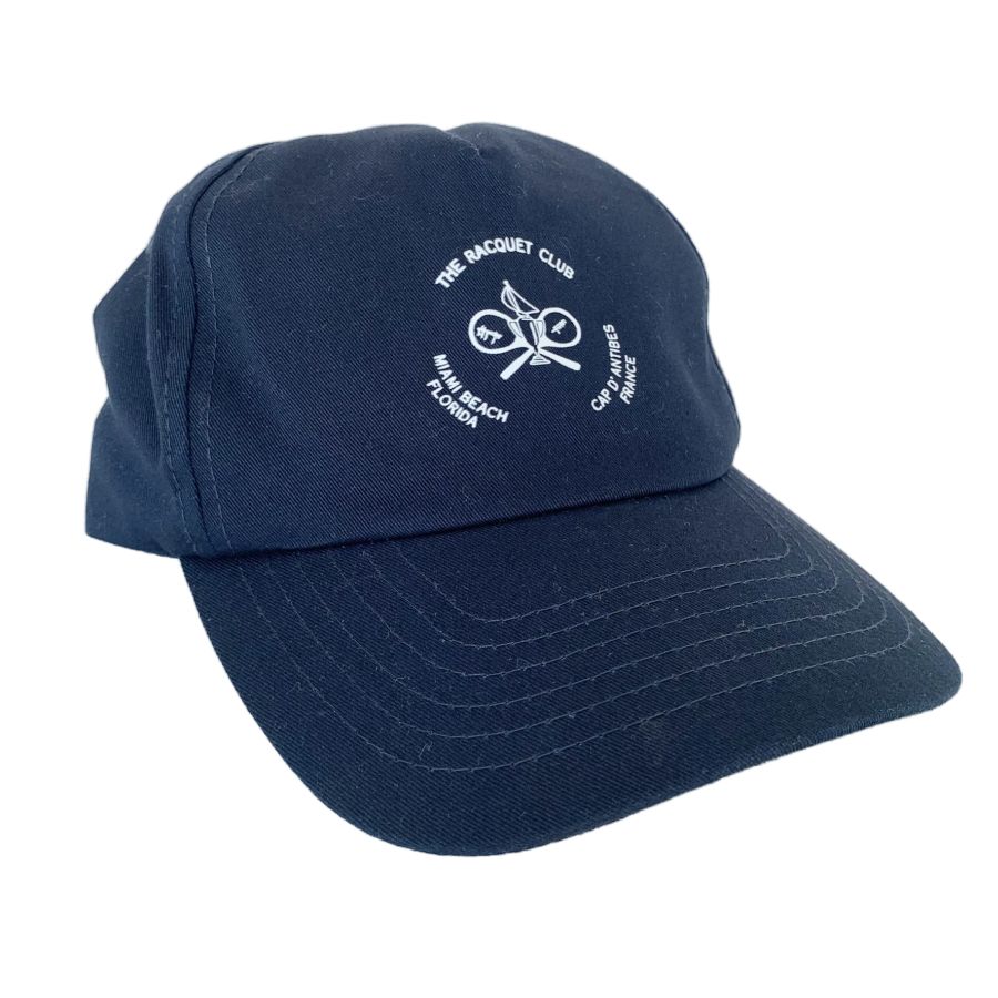 The Racquet Club Cap - navy
