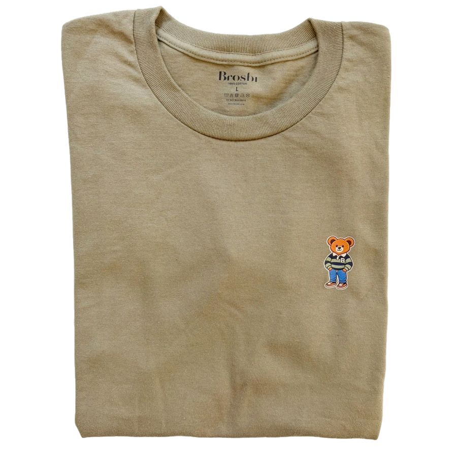 Regular Tee - B-Teddy - khaki
