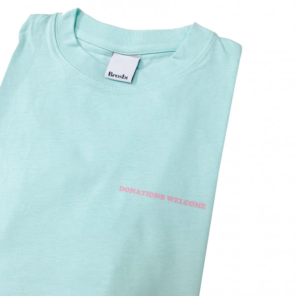 Regular Fit Tee - Donations Welcome - mint