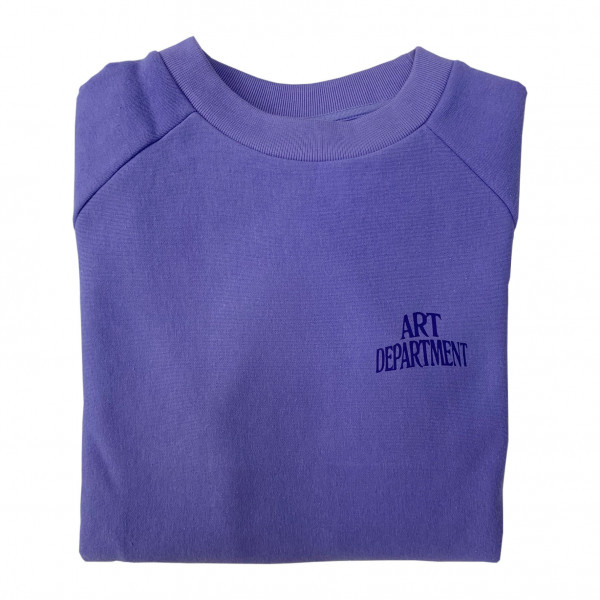 Classic Raglan Sweat - Art Department - blue purple