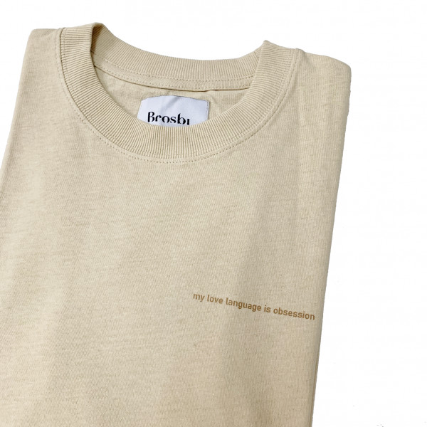 Regular Fit Tee - Obsession - sand
